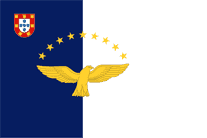 ポルトガル領アゾレス諸島の旗