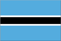 ボツワナの旗