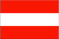 オーストリア(EU)の旗