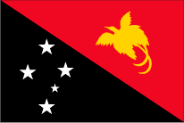 パプアニューギニアの旗