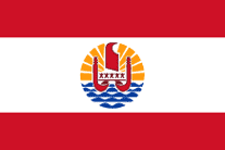 タヒチ島の旗