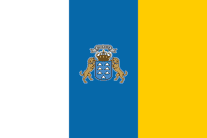 スペイン領カナリア諸島の旗