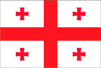 ジョージア(グルジア)の旗